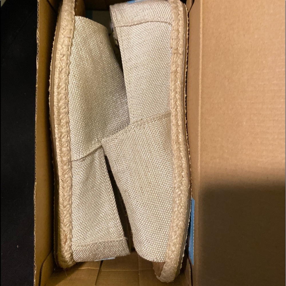Toms Alpargara Open Toe size 7